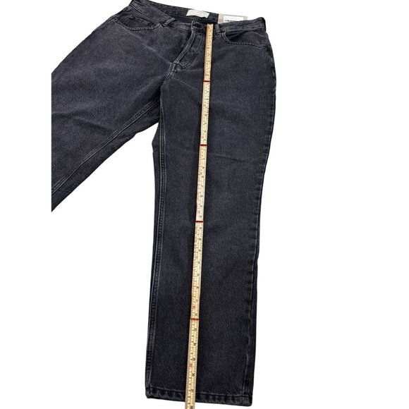 Everlane The Curvy 90s Cheeky Jean Washed Black Size 30 Regular Button fly - Picture 11 of 15